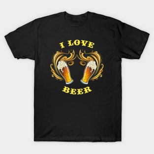 I Love Beer T-Shirt